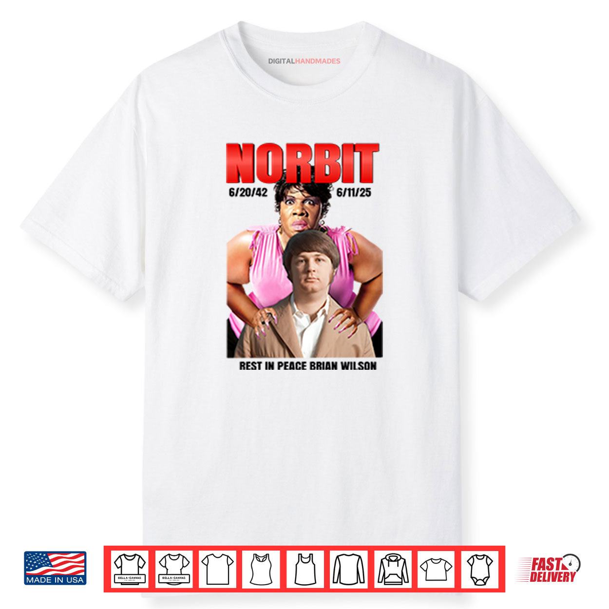 Norbit Rest In Peace Brian Wilson Shirt