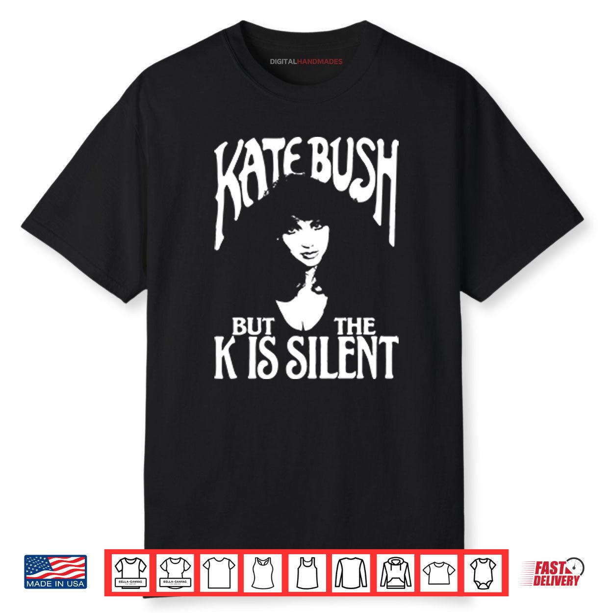 Kate Bush But The K Is Silent Shirt