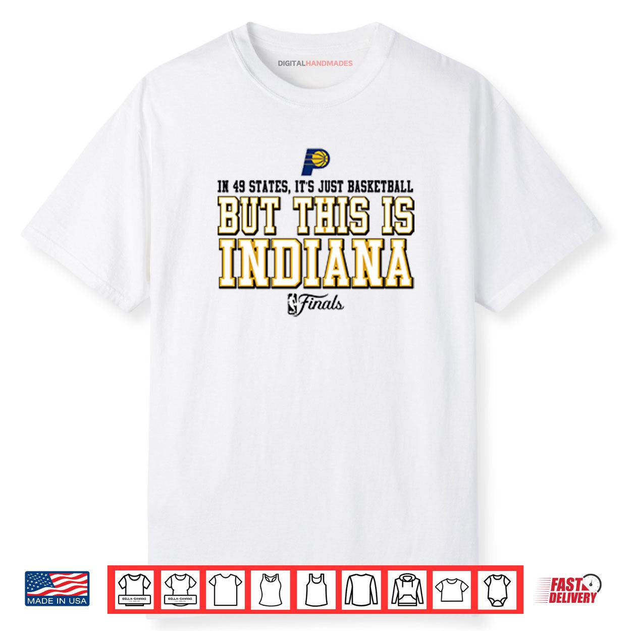 Caitlin Clark In 49 States It’s Just Basketball But This Is Indiana Shirt