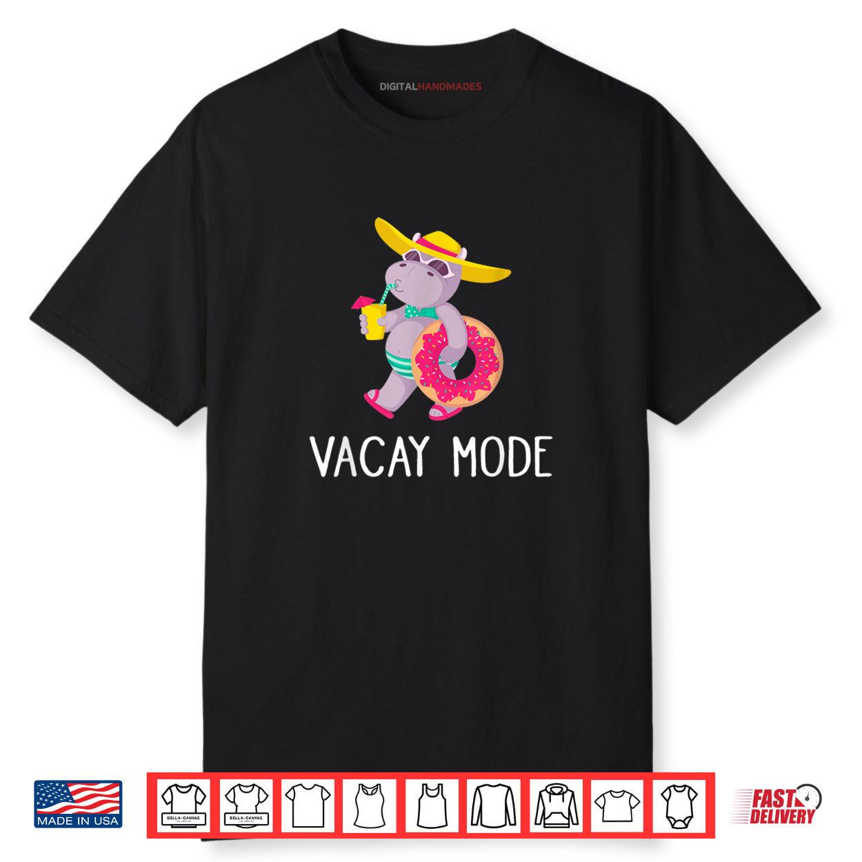 Vacay Mode Summer Cruise Family Beach Mode Cute Vacation Shirt