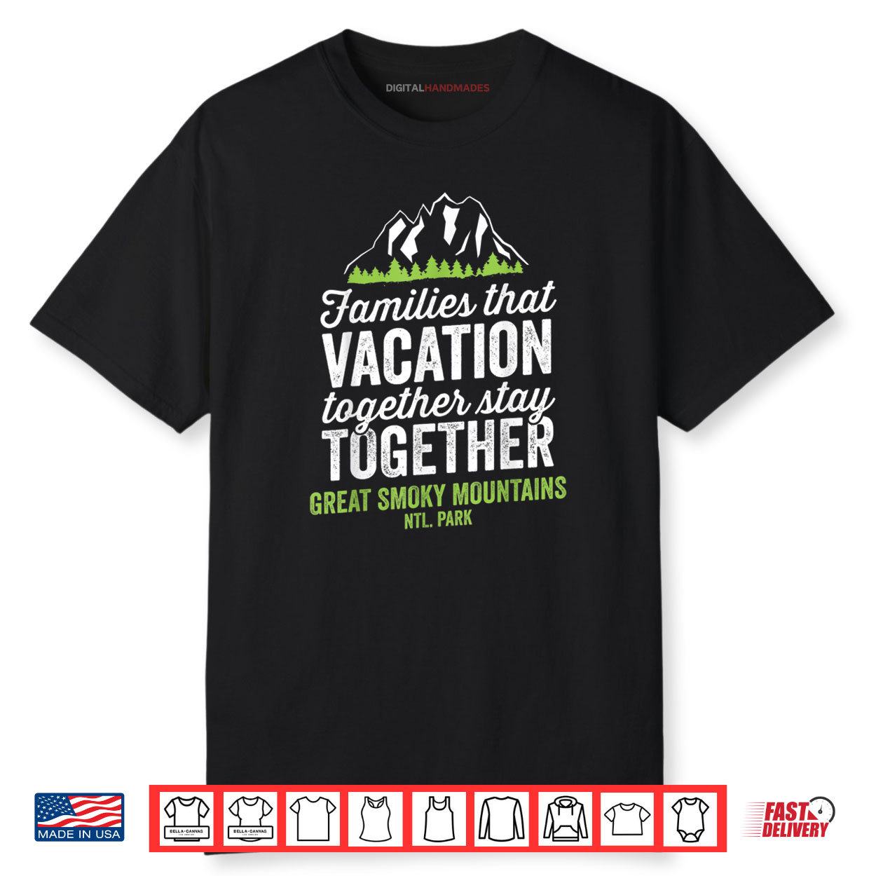 Family Vacation Great Smoky Mountains Shirt