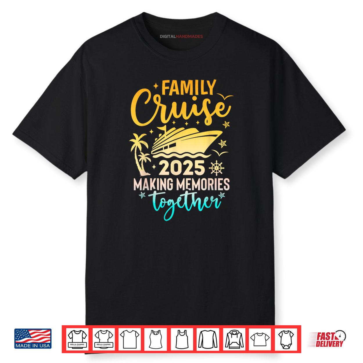 Family Cruise 2025 Family Matching Cruise Vacation Matching Shirt