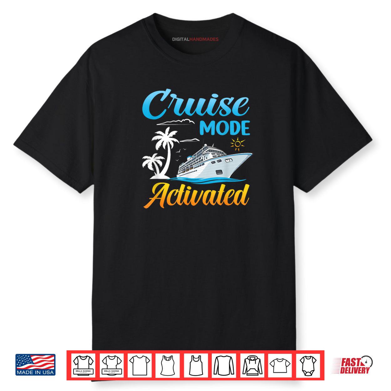Cruise Mode Activated Vacation Family Matching Group Shirt