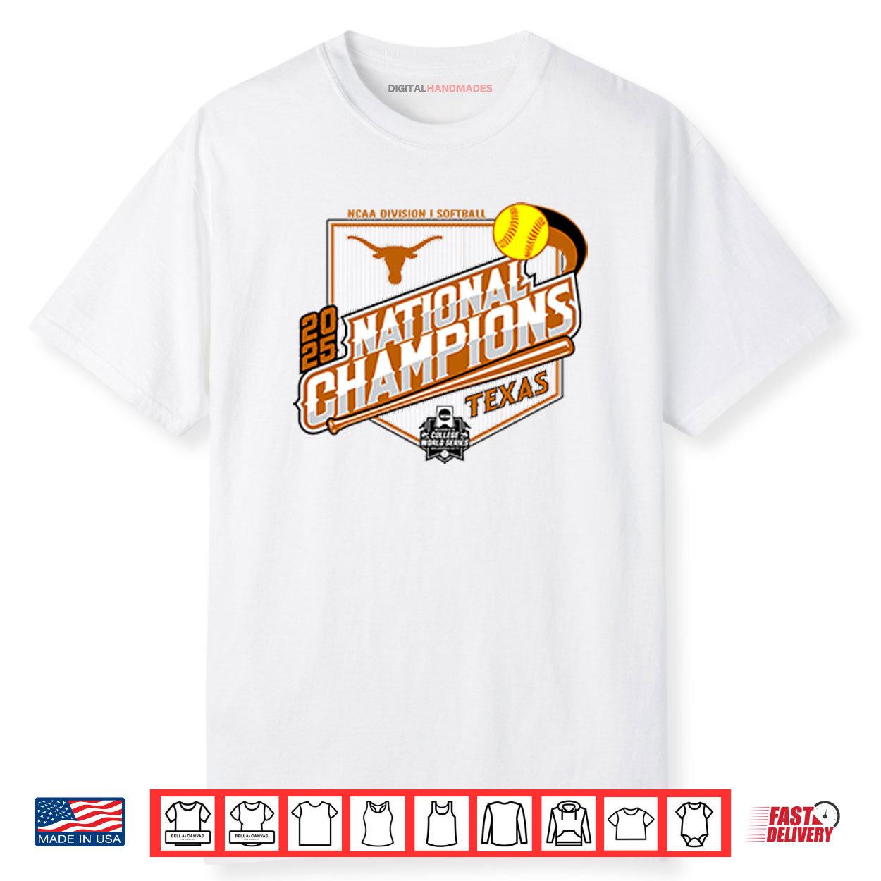 Texas Longhorns Softball National Champs 2025 WCWS