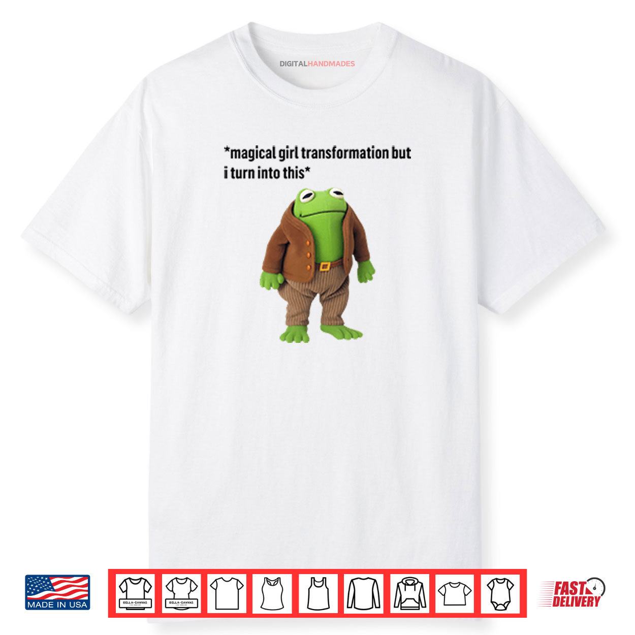 Magical Girl Transformation But I Turn Into This Frog And Toad Meme