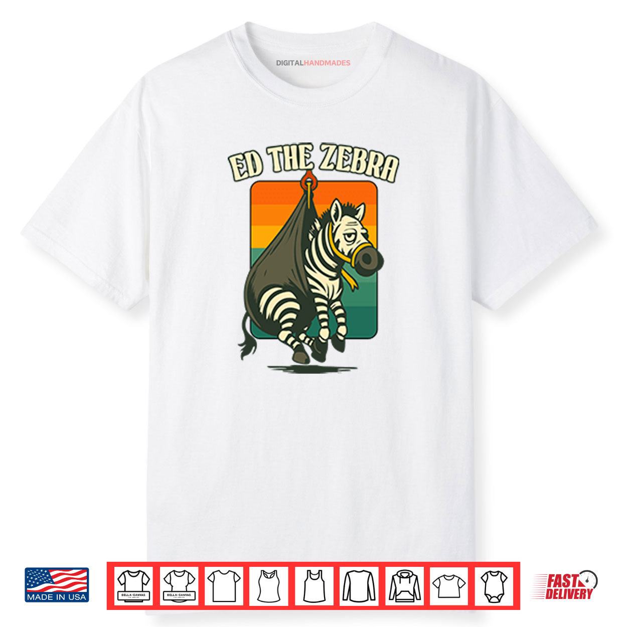 Ed The Zebra Captured