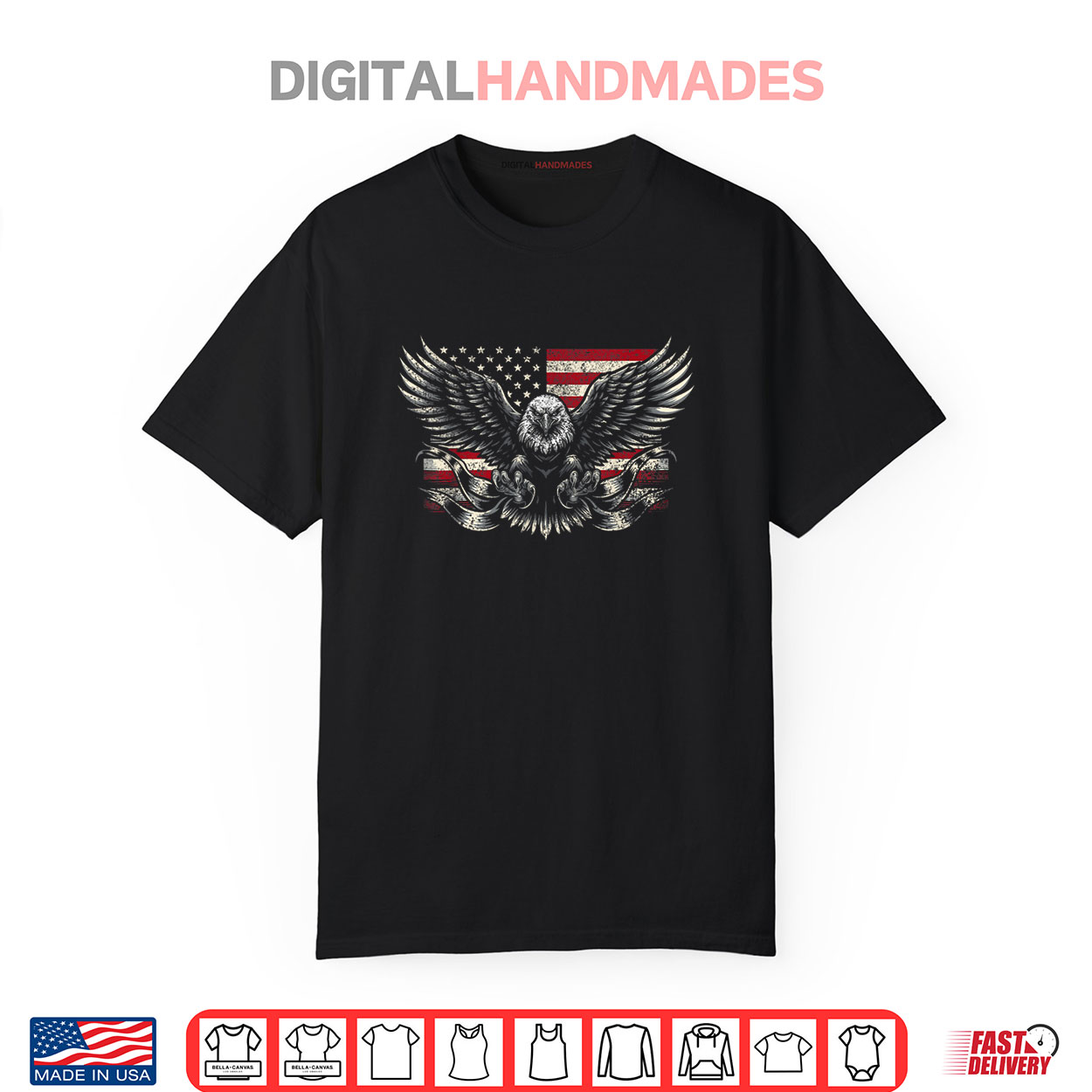 Bald Eagle Patriotic American Eagle Shirt