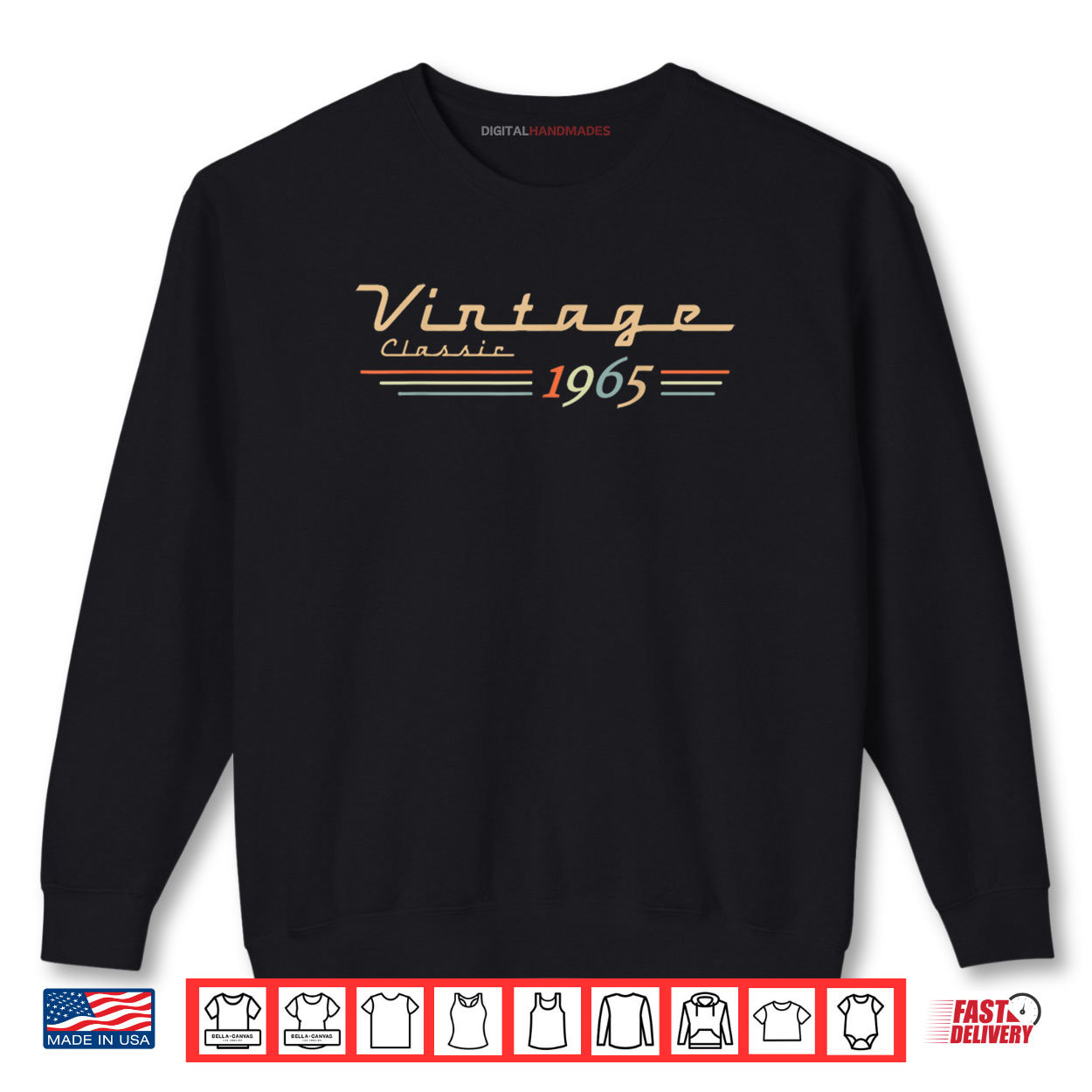 Vintage 60th Birthday Decorations Vintage 1965 60 Years Old Shirt