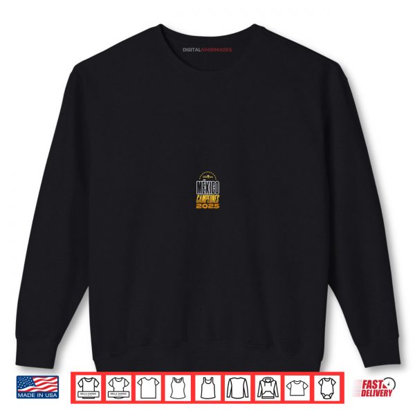 Sweatshirt CONCACAF 2025 Mexico Gold Cup Champions Shirt digitalhandmades