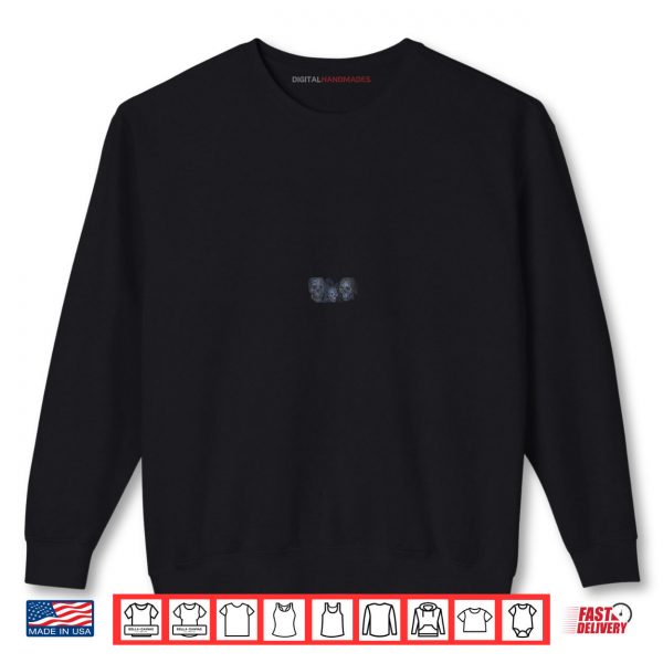 Sweatshirt Skull Smoke Shirt digitalhandmades