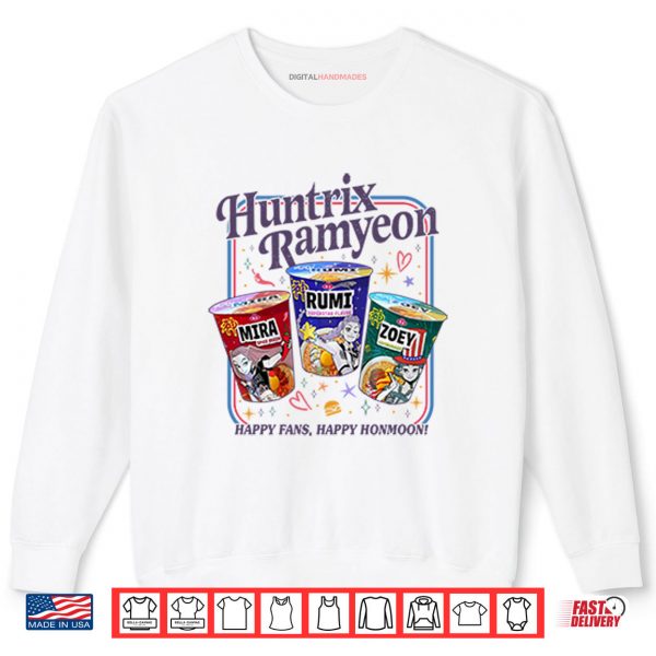 Sweatshirt KPop Demon Hunters Huntrix Ramyeon Shirt digitalhandmades