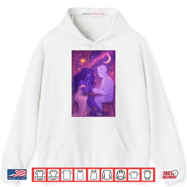 Hoodie Starry Eyed Cosmic Romantic Lover Shirt digitalhandmades