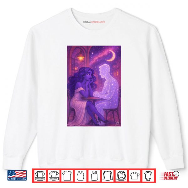 Sweatshirt Starry Eyed Cosmic Romantic Lover Shirt digitalhandmades