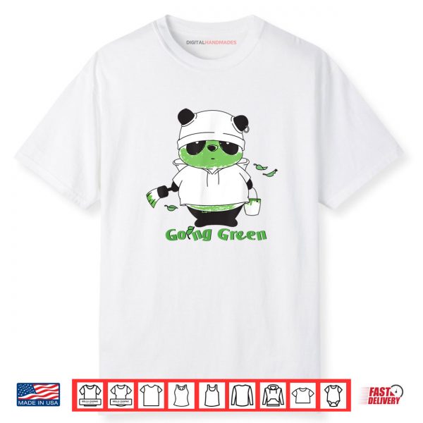 Going Green Panda Shirt