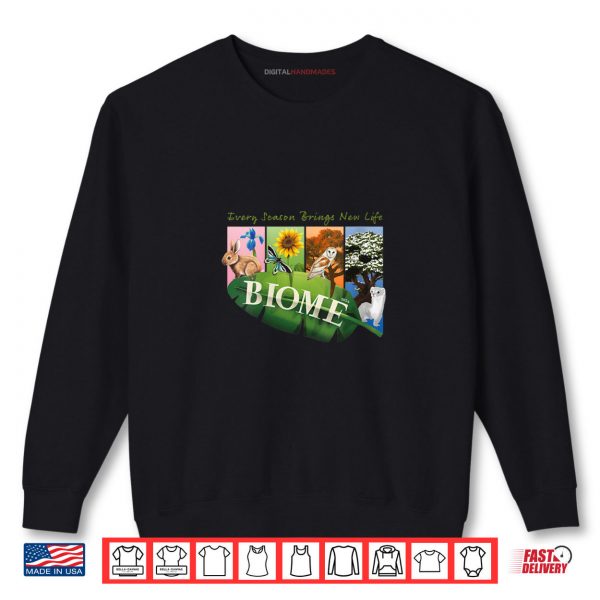 Sweatshirt Biome Seasons Shirt digitalhandmades