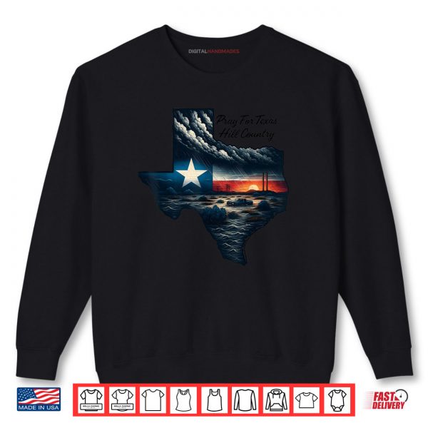 Sweatshirt Texas Strong Flood Pray For Texas Shirt digitalhandmades