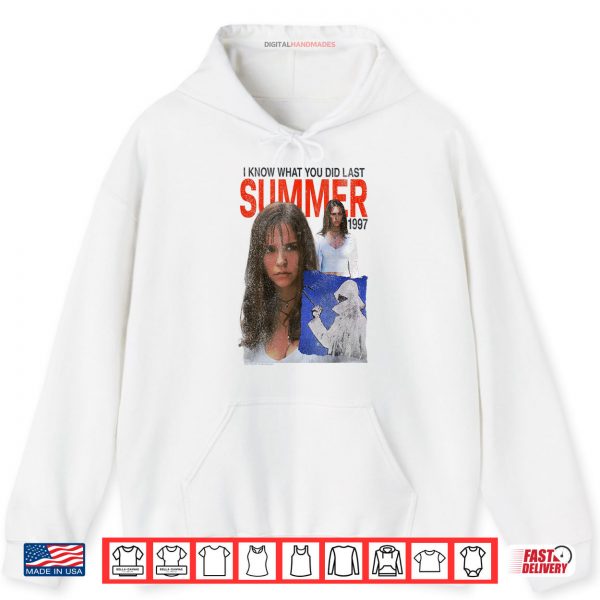 Hoodie I Know What You Did Last Summer Poster Collage Retro Horror Shirt digitalhandmades