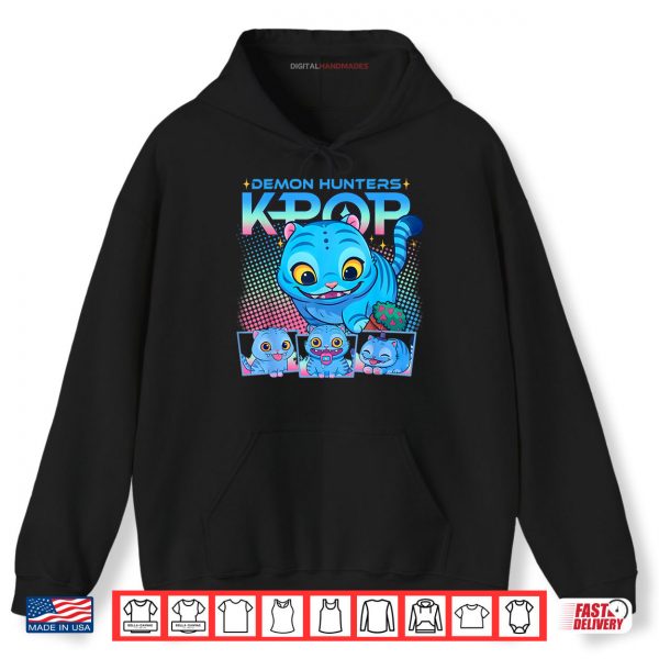 Hoodie Cat Cute K Pop Demon Hunter digitalhandmades