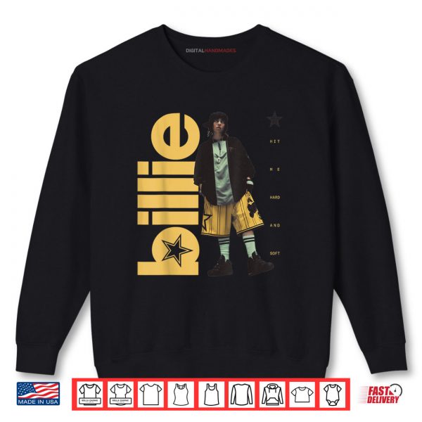 Sweatshirt Billie Eilish HIT ME HARD AND SOFT Standing Photo Shirt digitalhandmades