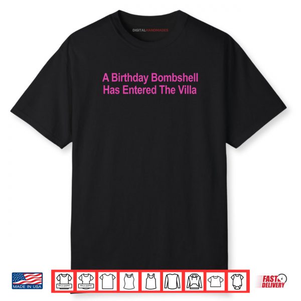 A Birthday Bombshell Has Entered The Villa Shirt