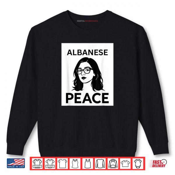 Sweatshirt Francesca Albanese Peace Shirt digitalhandmades