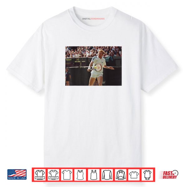 Wimbledon Tennis Legend Boris Becker 1991 Shirt