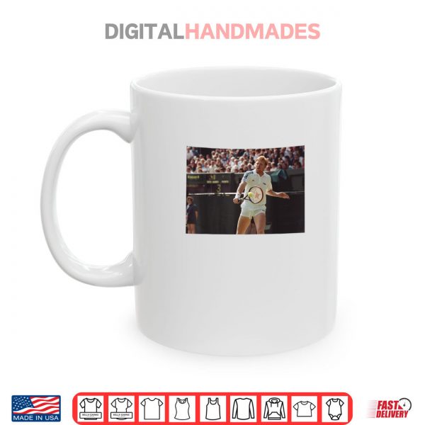 Mug Wimbledon Tennis Legend Boris Becker 1991 Shirt digitalhandmades