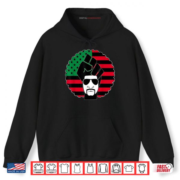 Hoodie AfroFlag Black Heritage Unity Shirt digitalhandmades
