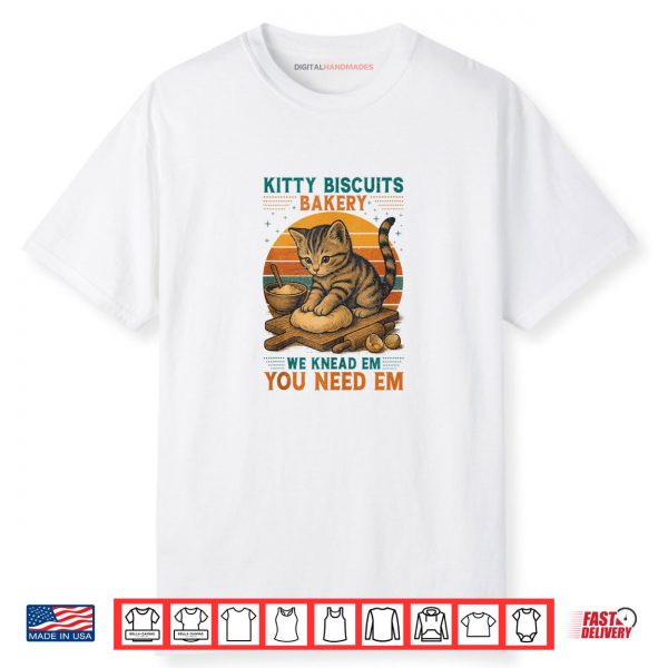 Kitty Biscuits Bakery Cat Shirt