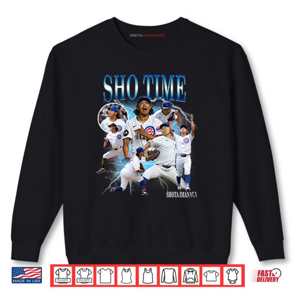 Sweatshirt Chicago Cubs Shota Imanaga %E2%80%98Sho Time Shirt digitalhandmades
