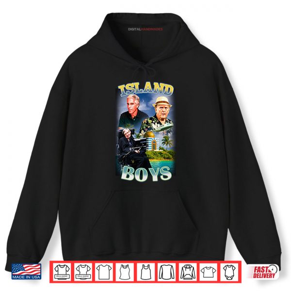 Hoodie Island Boys Jeffrey Epstein Donald Trump Stephen Hawking Shirt digitalhandmades