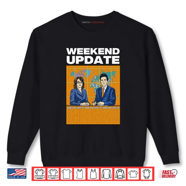 Sweatshirt Weekend Update Saturday Night Live 50th Season Shirt digitalhandmades