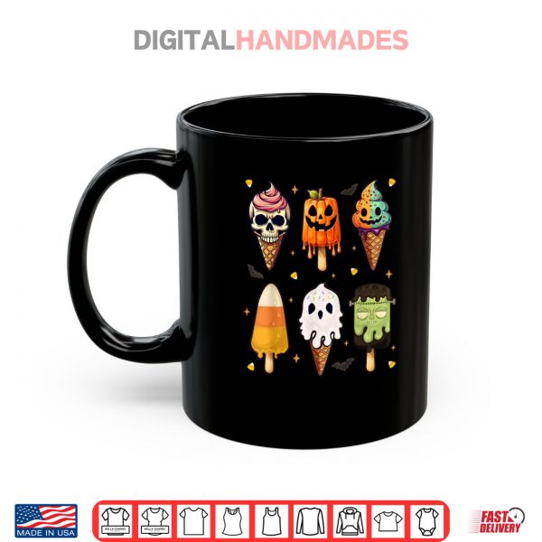 Mug Horror Movies Summer Popsicle Halloween Ice Cream Summerween Shirt digitalhandmades