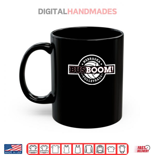 Black Mug Nebraska Volleyball Busboom Shirt digitalhandmades