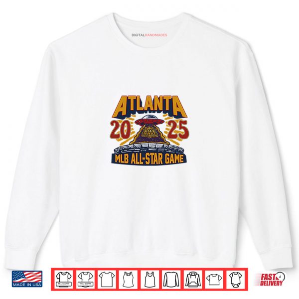 White Sweatshirt Atlanta Braves x Outkast 2025 Outkast MLB All Star Game Shirt digitalhandmades
