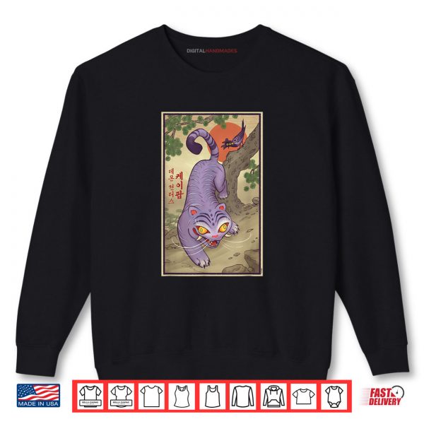 Sweatshirt Derpy Traditional Painting KPop Demon Hunter Inspired Shirt digitalhandmades