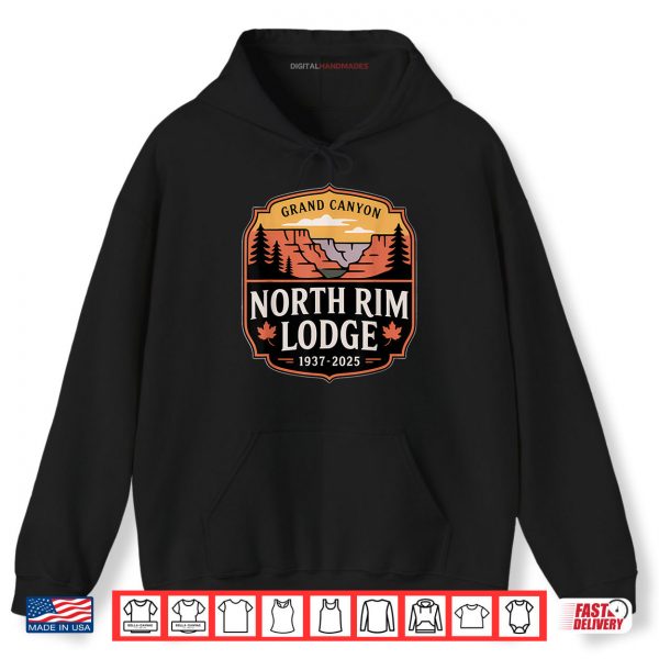 Hoodie Grand Canyon North Rim Lodge 1937%E2%80%932025 Tribute Shirt digitalhandmades