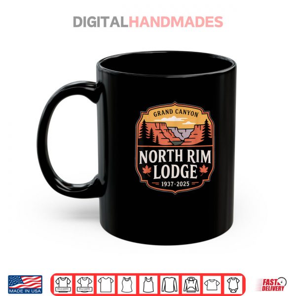 Mug Grand Canyon North Rim Lodge 1937%E2%80%932025 Tribute Shirt digitalhandmades