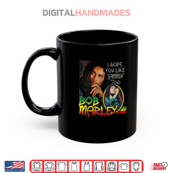 Mug Bob Marley Jammin Shirt digitalhandmades
