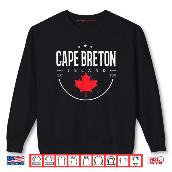 Sweatshirt Cape Breton Island Shirt digitalhandmades