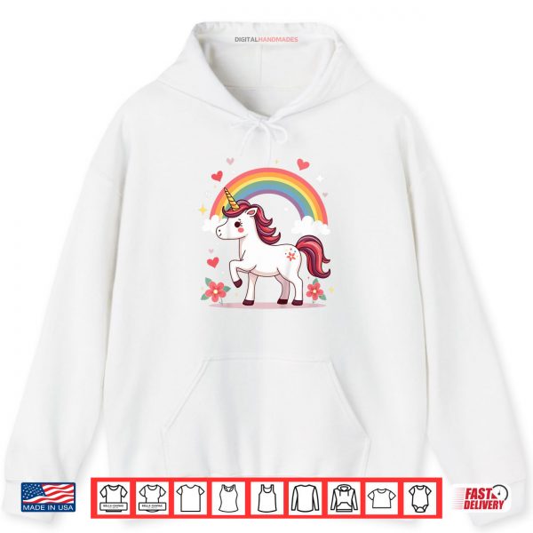 Hoodie Magical Unicorn Cute Pastel Magic Animal Shirt digitalhandmades