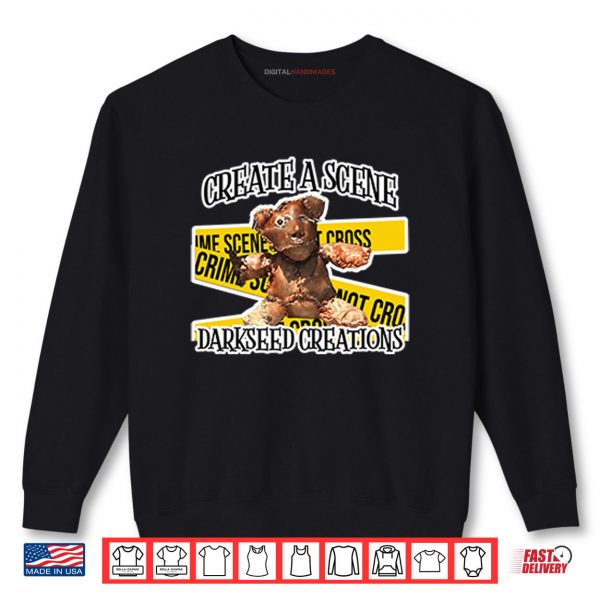 Sweatshirt Human Skin Teddy Bear Shirt digitalhandmades