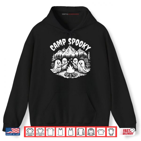 Hoodie Camp Spooky Summerween Summer Halloween Cute Shirt digitalhandmades