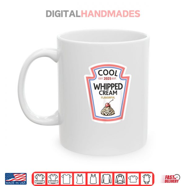 Mug Cool Whipped Cream DIY Halloween Costume Matching Group Shirt digitalhandmades