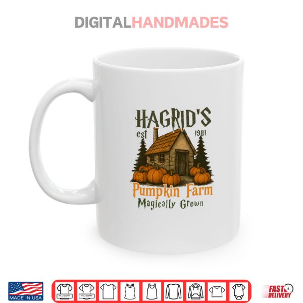 Mug Hagrids Pumpkins Farm Grown Halloween Witch Spooky Season Shirt digitalhandmades