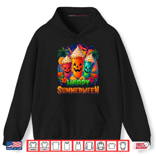 Hoodie Jack O Lantern Summerween Vibes Skeleton Summer Watermelon Shirt digitalhandmades