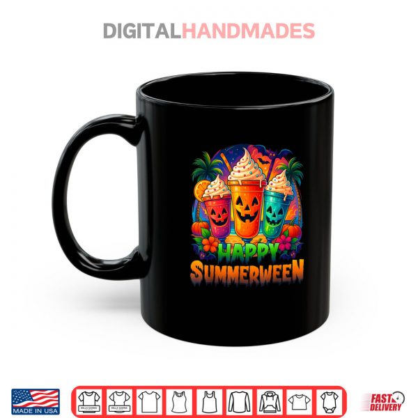 Mug Jack O Lantern Summerween Vibes Skeleton Summer Watermelon Shirt digitalhandmades