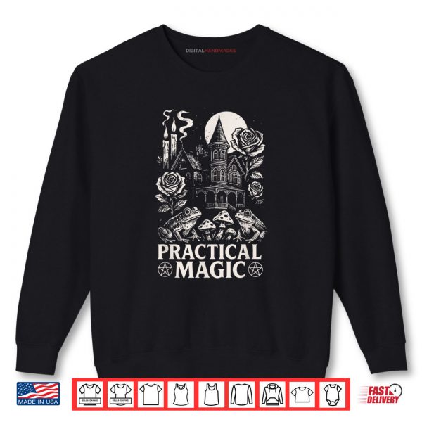 Sweatshirt Practical Magic Witchy Halloween Salt Rosemary Lavender Love Shirt digitalhandmades