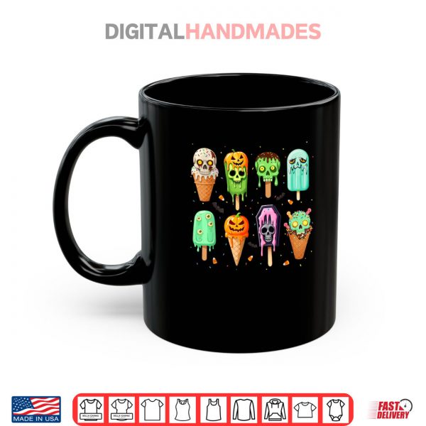 Mug Spooky Popsicle Ice Cream Summer Party Halloween Summerween Shirt digitalhandmades