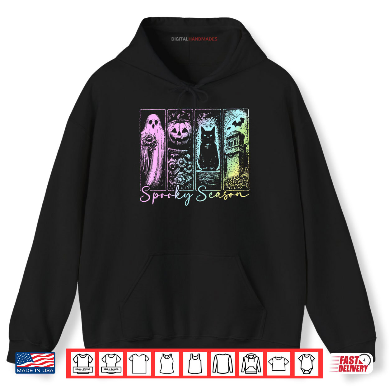 Vintage Halloween Horror Spooky Season Shirt